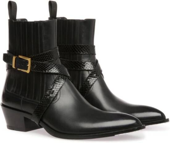 Bally Varen pointed-toe boots Black