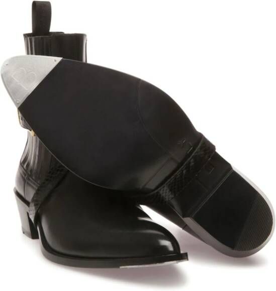 Bally Varen pointed-toe boots Black