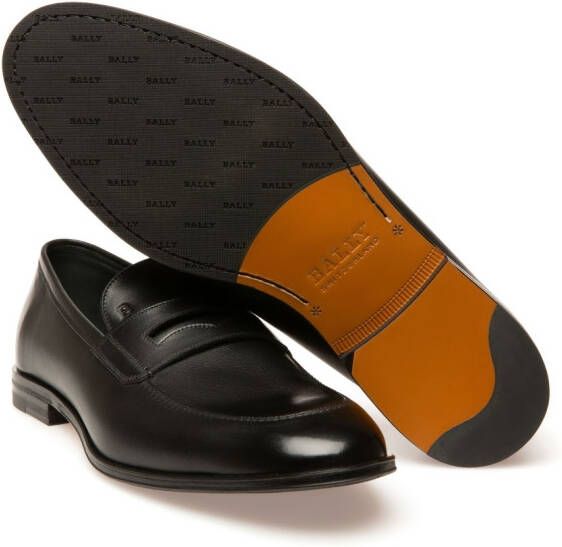 Bally Webb leather loafers Black