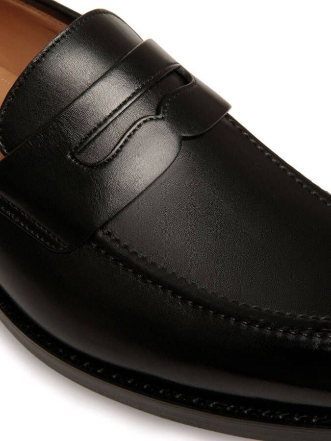 Bally Webb leather loafers Black