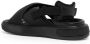Bally wide crossover-straps flat sands Black - Thumbnail 3