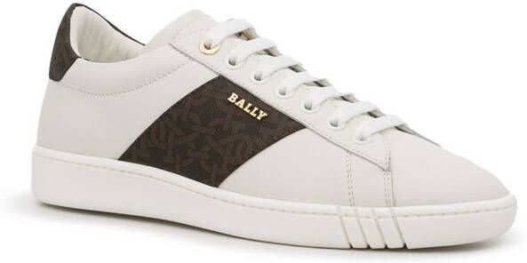 Bally Wilem stripe-trim sneakers White