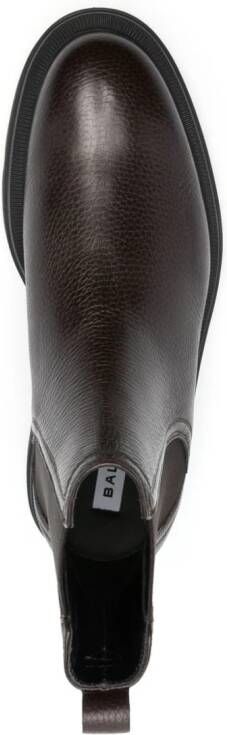 Bally Zenor leather boots Brown
