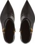 Balmain Alma button-detailed ankle boots Black - Thumbnail 4