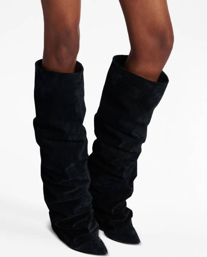 Balmain Ariel 120mm pointed-toe boots Black