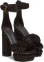 Balmain Ava crystal-embellished sandals Black - Thumbnail 2