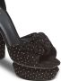 Balmain Ava crystal-embellished sandals Black - Thumbnail 5