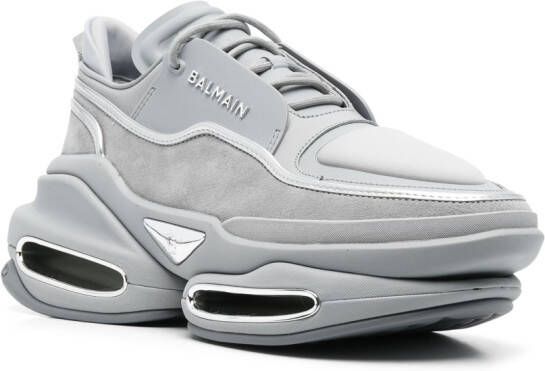 Balmain B-Bold chunky sneakers Grey