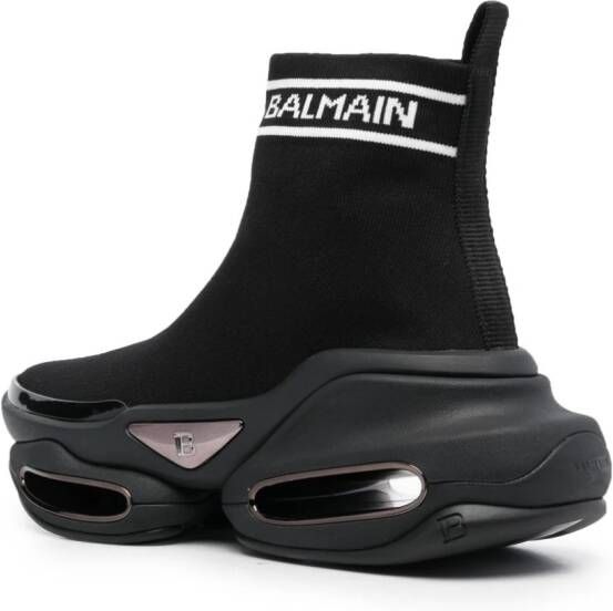 Balmain B-Bold high-top sneakers Black