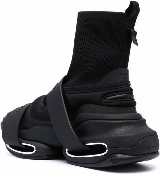Balmain B-Bold high-top sneakers Black