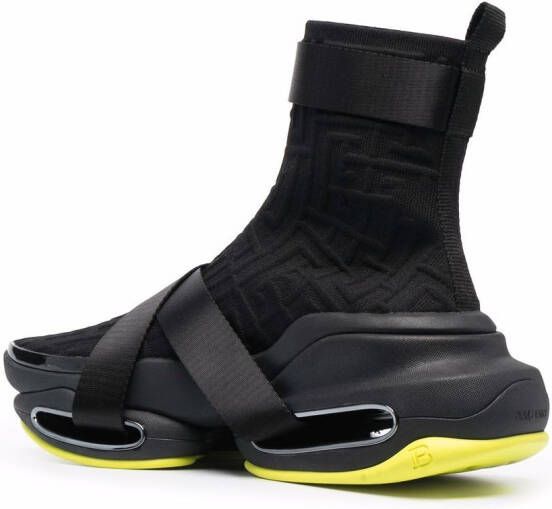 Balmain B-Bold high-top sneakers Black
