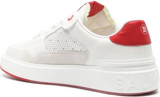 Balmain B-Court Flip leather sneakers White