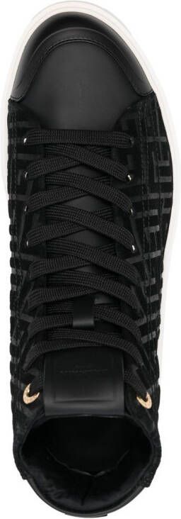 Balmain B-Court high-top sneakers Black
