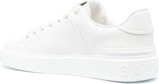 Balmain B-Court leather sneakers White