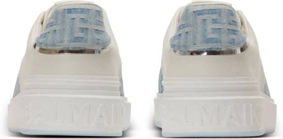 Balmain B-Court leather sneakers White