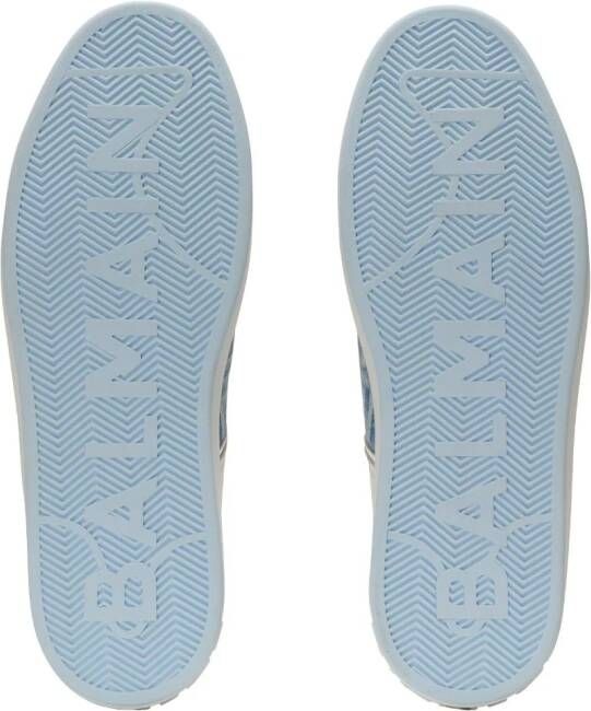 Balmain B-Court leather sneakers White