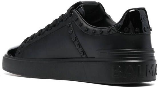 Balmain B-court low-top sneakers Black