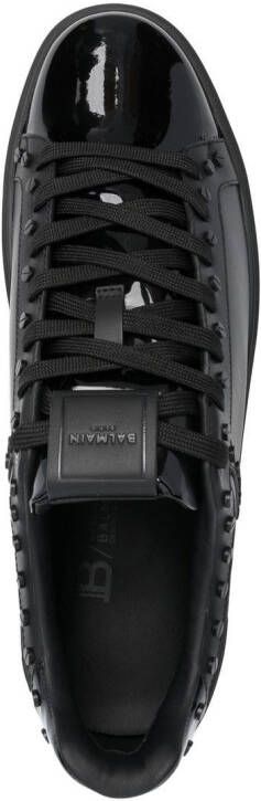 Balmain B-court low-top sneakers Black