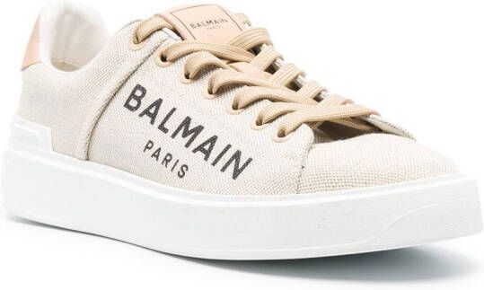 Balmain B-Court low-top sneakers Neutrals