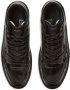 Balmain B-Court mid-top patent-leather sneakers Black - Thumbnail 4