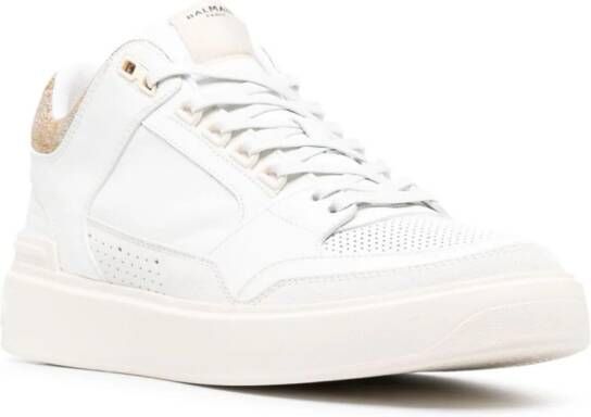 Balmain B-Court mid-top sneakers White
