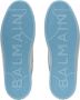 Balmain B-Court monogram denim sneakers Blue - Thumbnail 4