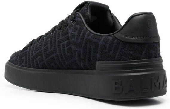 Balmain B-Court monogram sneakers Blue
