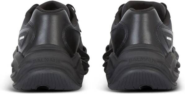 Balmain B-DR4G0N panelled sneakers Black