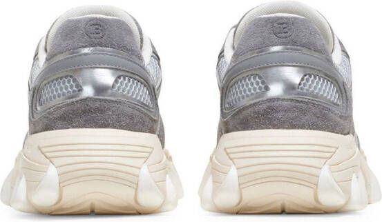 Balmain B-East panelled low-top sneakers Grey