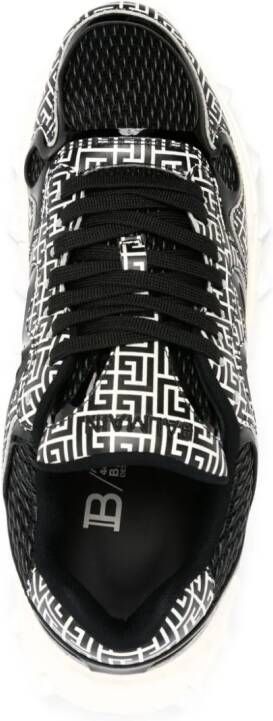 Balmain B-East panelled sneakers Black