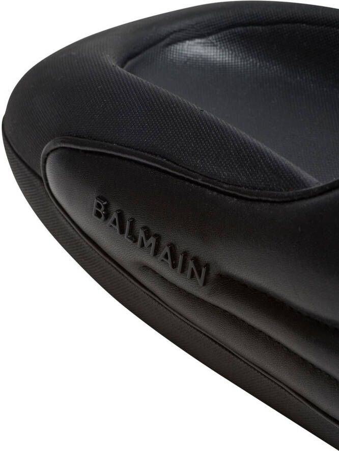Balmain B-It-Puffy quilted slides Black