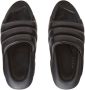 Balmain B-IT quilted platform slides Black - Thumbnail 4