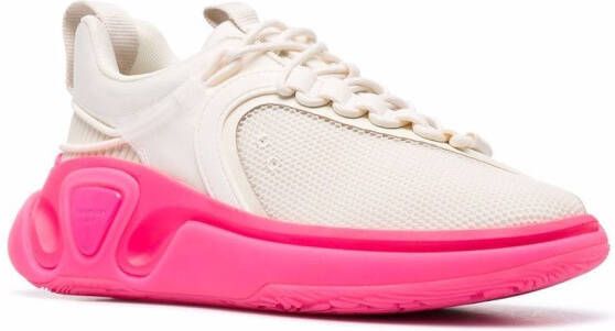 Balmain B-Runner mesh-panel sneakers Neutrals