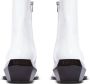 Balmain Billy patent-leather ankle boots White - Thumbnail 3