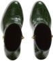 Balmain Brune croco-embossed ankle boots Green - Thumbnail 4