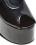 Balmain Cam 140mm patent-leather sandals Black - Thumbnail 5