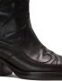 Balmain Dan Patchwork 65mm Western boots Black - Thumbnail 5