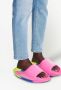 Balmain gradient-effect chunky-sole slides Pink - Thumbnail 5