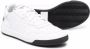 Balmain Kids leather lace-up sneakers White - Thumbnail 2