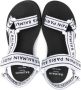 Balmain Kids logo-print touch-strap sandals White - Thumbnail 3