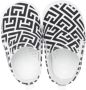 Balmain Kids monogram-print slippers Black - Thumbnail 3
