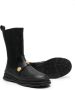 Balmain Kids studded leather boots Black - Thumbnail 2
