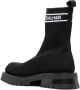 Balmain knitted chelsea ankle boots Black - Thumbnail 3
