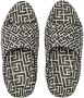 Balmain monogram-pattern chunky slides Black - Thumbnail 4