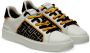 Balmain monogram-pattern lace-up sneakers White - Thumbnail 2