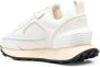 Balmain panelled-low-top leather sneakers White - Thumbnail 3