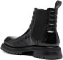 Balmain panelled quilted boots Black - Thumbnail 3