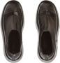 Balmain Platform leather boots Black - Thumbnail 4