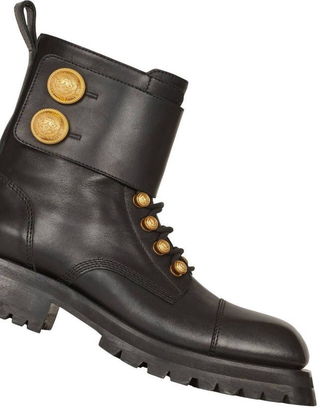 Balmain Ranger Army ankle boots Black
