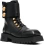 Balmain Ranger Army leather ankle boots Black - Thumbnail 2